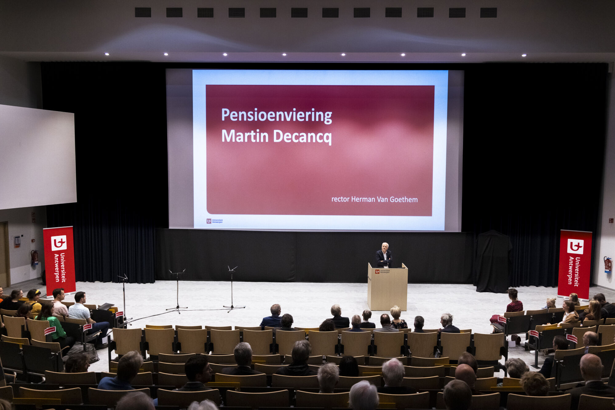 Pensioenviering Martin Decancq