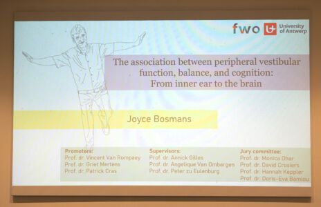Doctoraatsverdediging Joyce Bosmans 