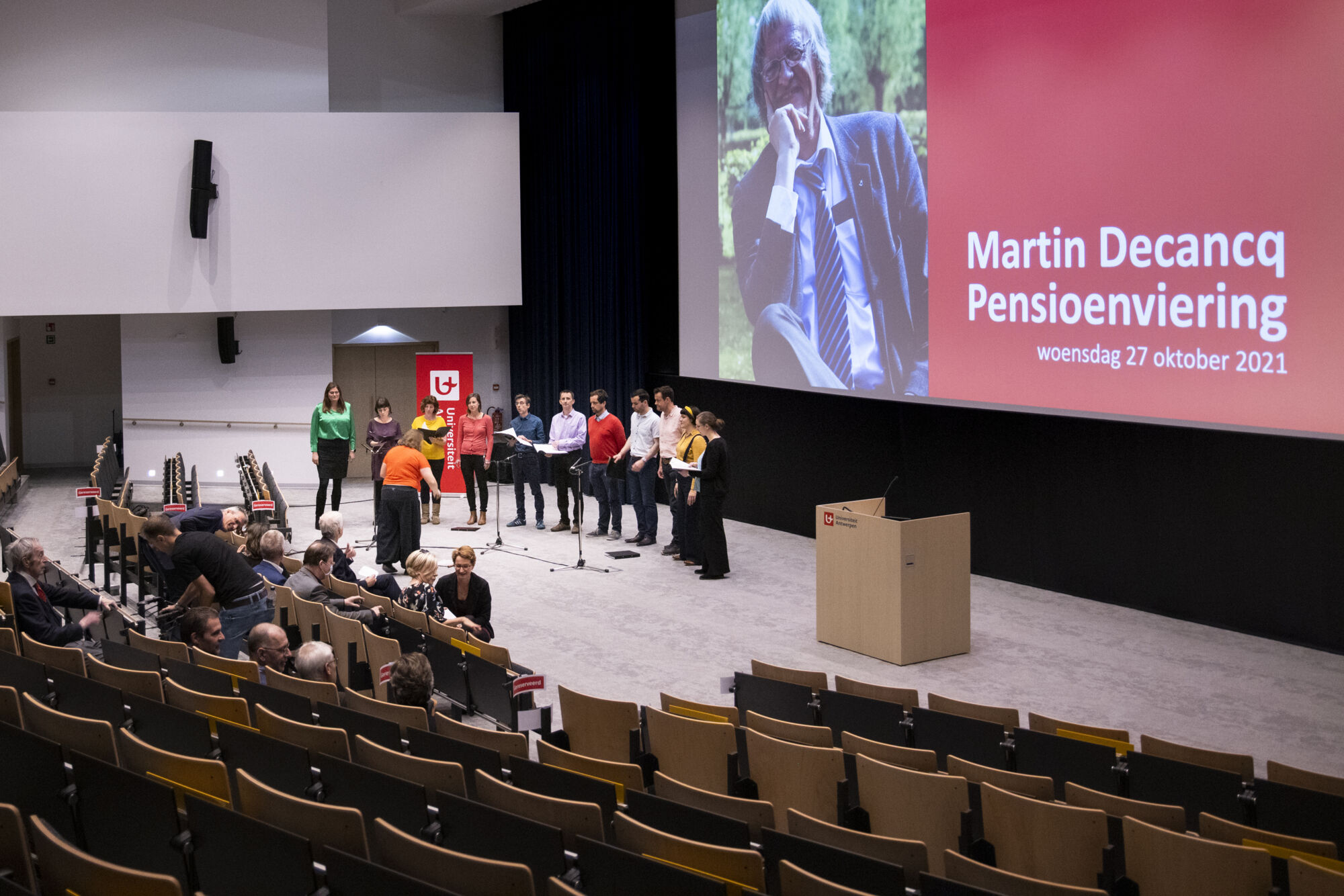 Pensioenviering Martin Decancq