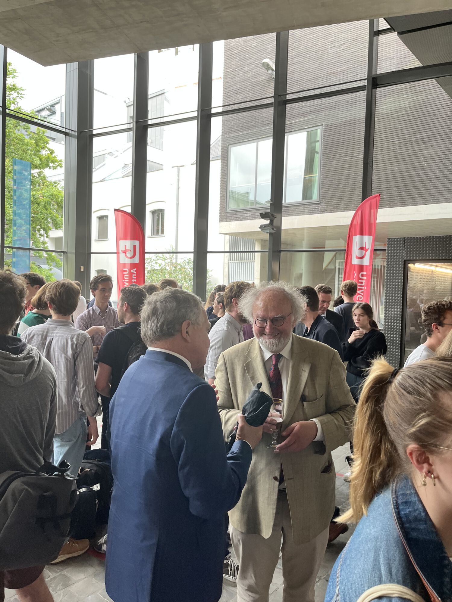 laatste college Staatsrecht van professor Jan Velaers
