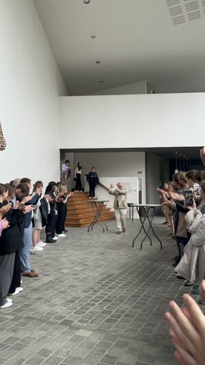 laatste college Staatsrecht van professor Jan Velaers