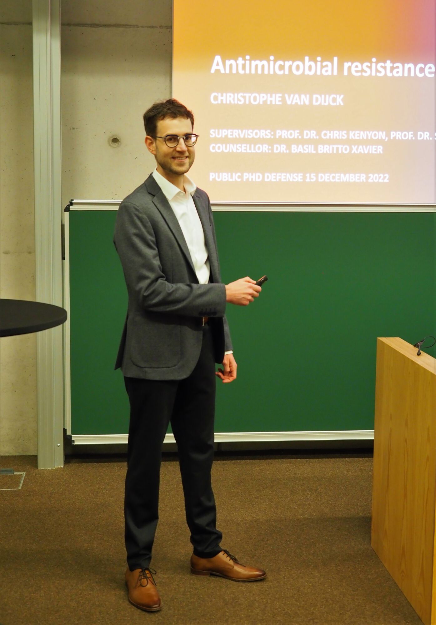 Doctoraatsverdediging Christophe Van Dijck - 15 december 2022