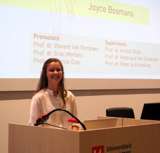 Doctoraatsverdediging Joyce Bosmans 