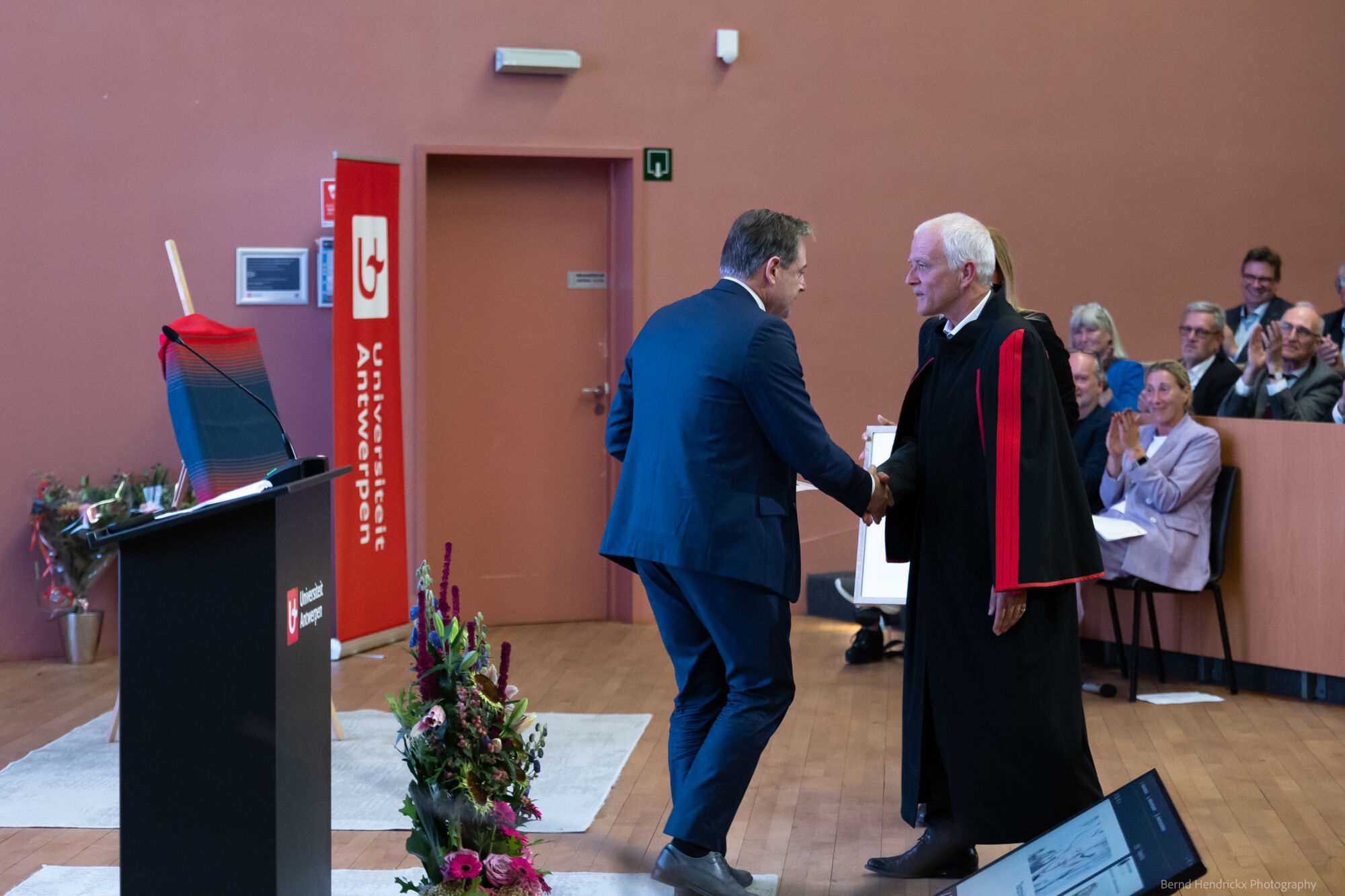 Viering rector Herman Van Goethem