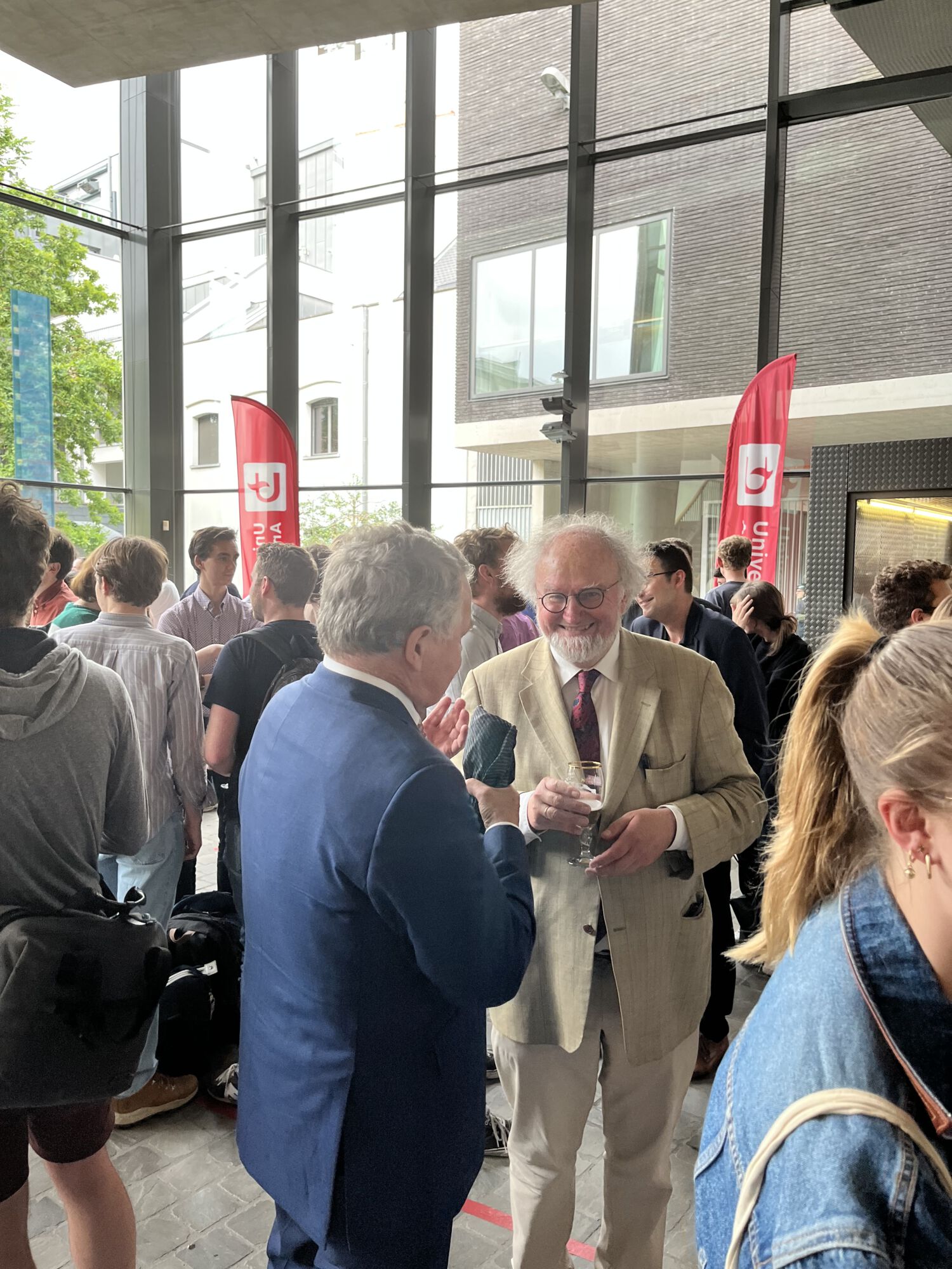laatste college Staatsrecht van professor Jan Velaers