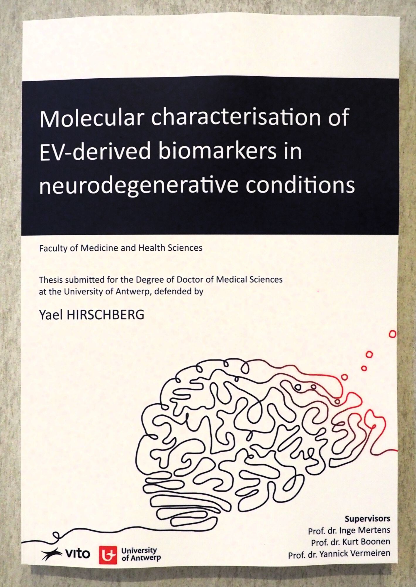 Doctoraatsverdediging Yael Hirschberg – 24 november 2023