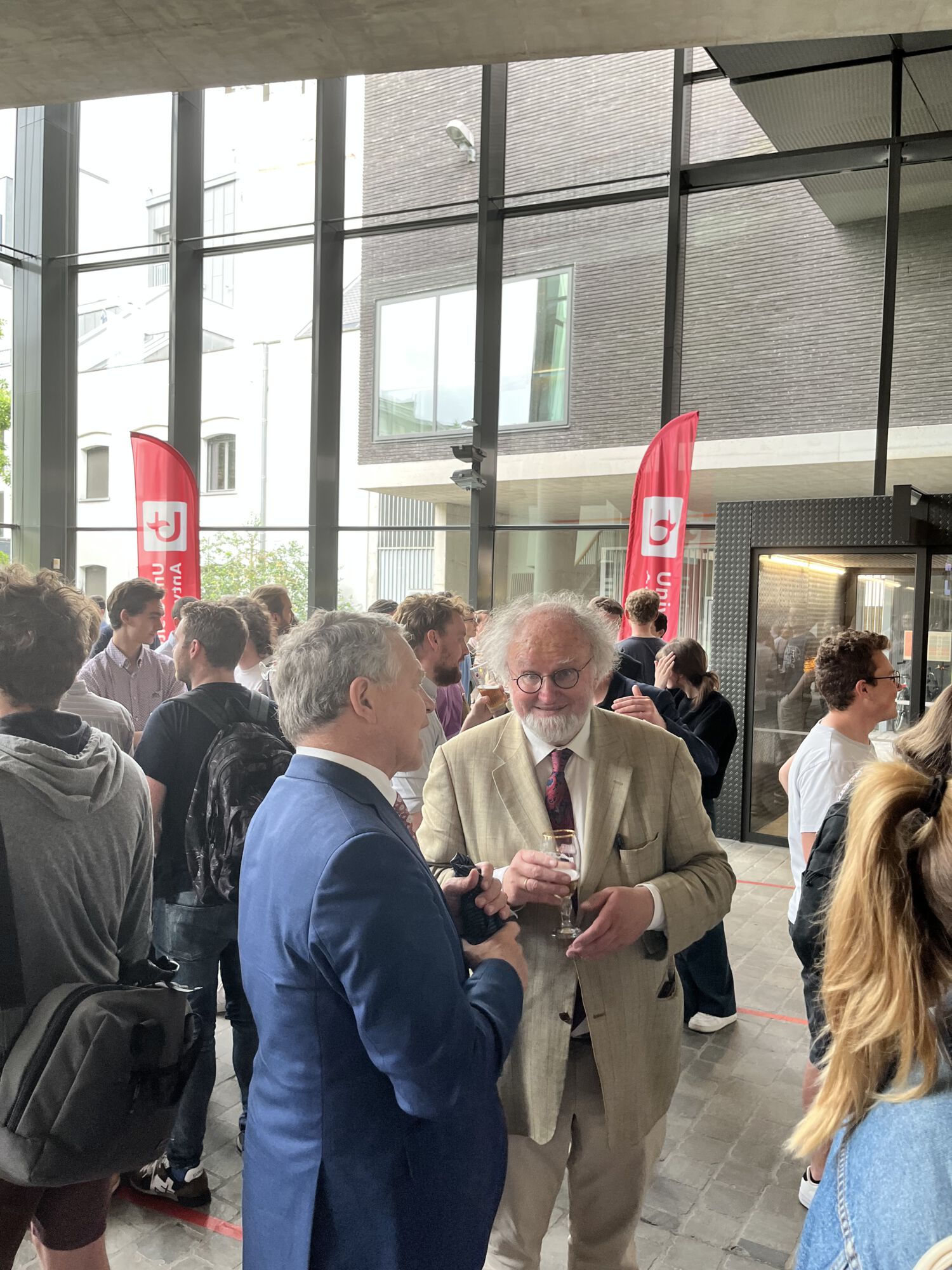 laatste college Staatsrecht van professor Jan Velaers