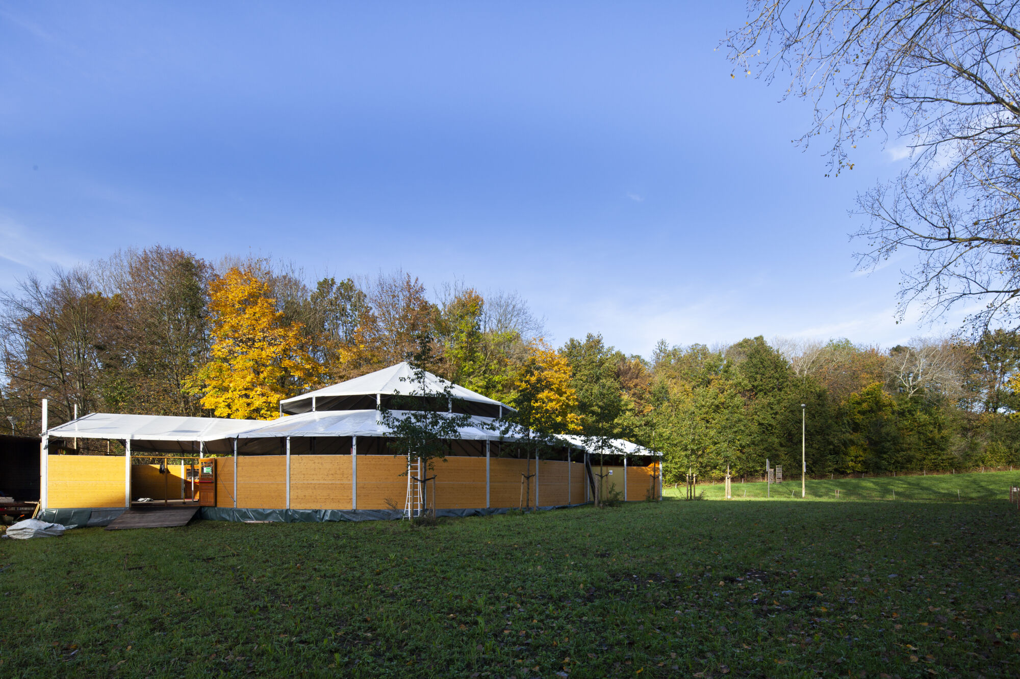 Spiegeltent Campus Drie Eiken