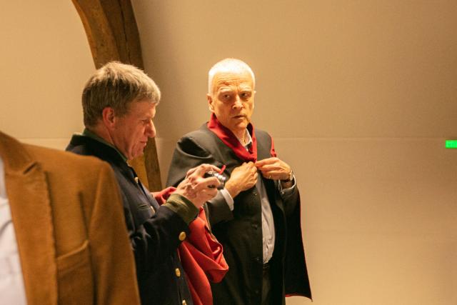 Afbeelding  Eredoctoraten Anne-Mie Van Kerckhoven en Paul Van Hoeydonck (06).jpg bekijken - UAntwerpen